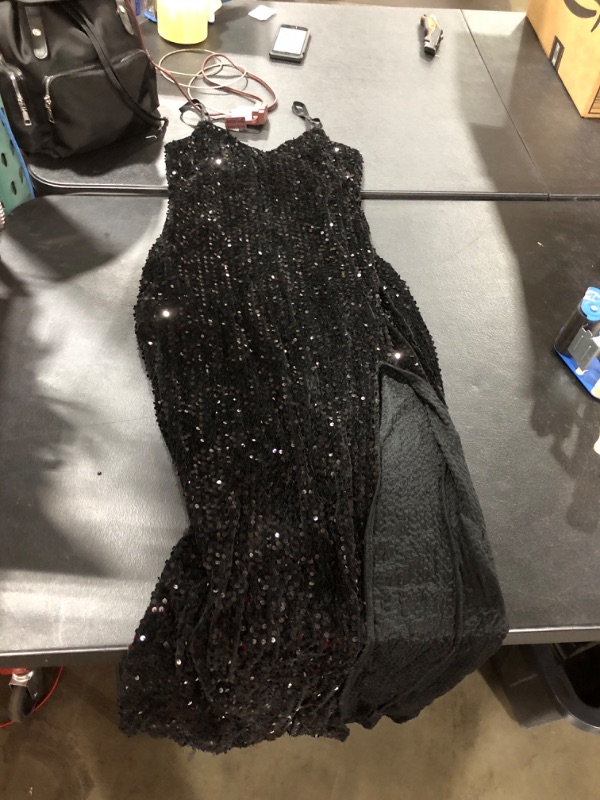 Photo 1 of Women's sequined dress size large