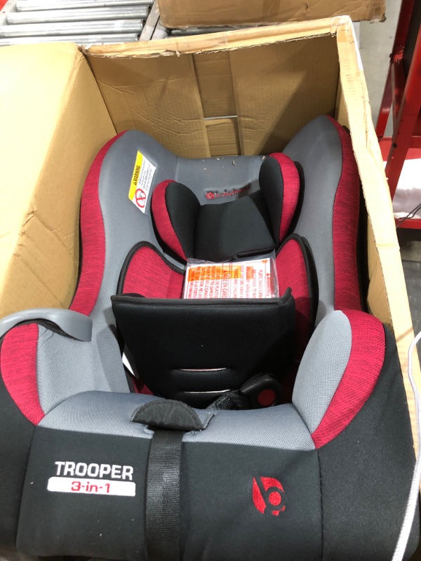 Photo 2 of Baby Trend Trooper™ 3-in-1 Convertible Car Seat - Scooter