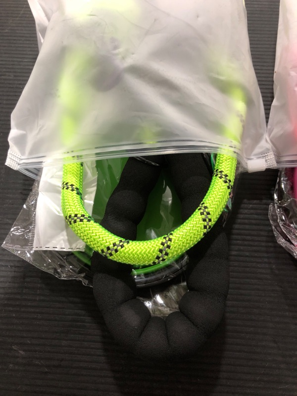 Photo 3 of 2 PC GREEN AND PINK DOG LEASH