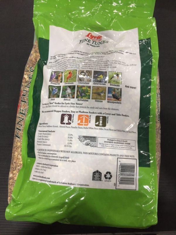 Photo 3 of - Lyric Fine Tunes Wild Bird Food 15 Pound - 26-47410