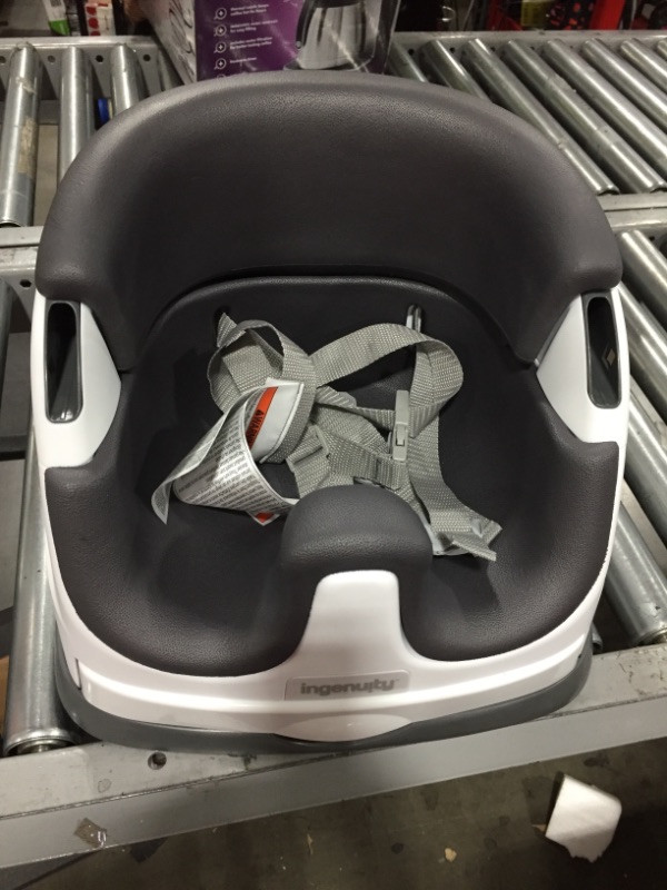 Photo 1 of Baby base 2 in1 booster feeding and floor seat with self- storing tray, cashmere
