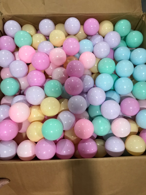 Photo 1 of  Ball Pit Balls, 2.2 inches/5.5 cm, BPA Free Plastic Ball Crush Proof Ocean Balls Phthalate Free Toys for Boys Girls Toddlers
200 balls