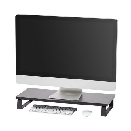 Photo 1 of IRIS USA 1 Tier Computer Monitor Stand Black
