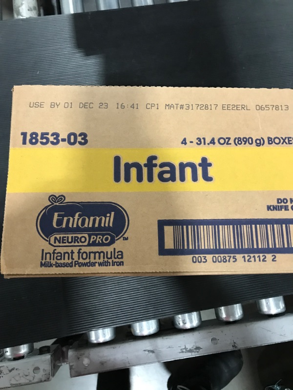 Photo 2 of Enfamil NeuroPro Infant Formula - Brain Building Nutrition Inspired by Breast Milk - Powder Refill Box, 31.4 Oz (Pack of 4)
