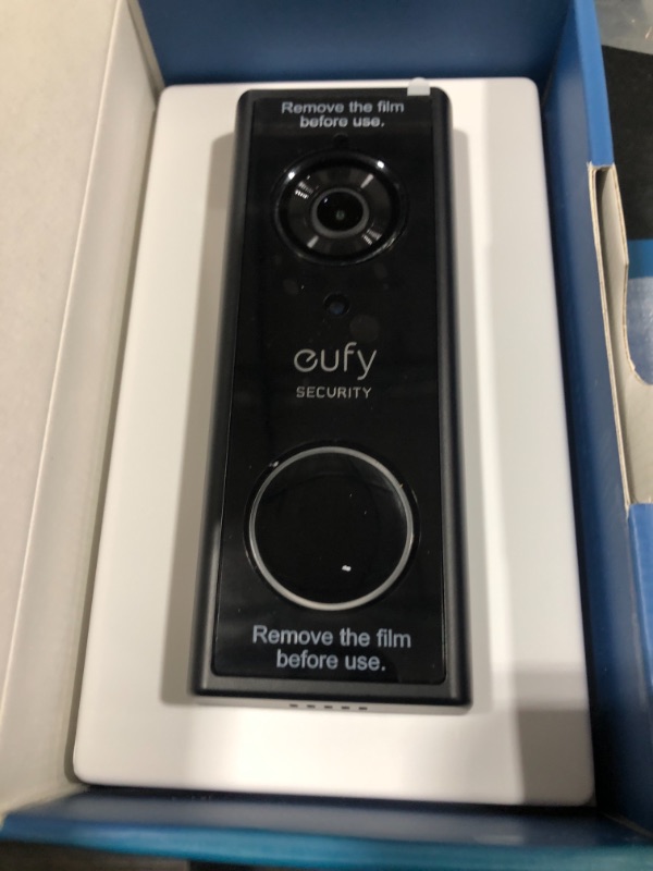 Photo 2 of eufy - Security Smart Wi-Fi Add On Video Doorbell 2K - Black BRAND NEW !!