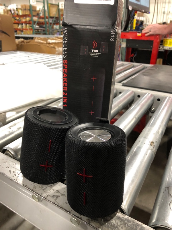 Photo 1 of 2 in 1 Portable Split Bluetooth Speaker