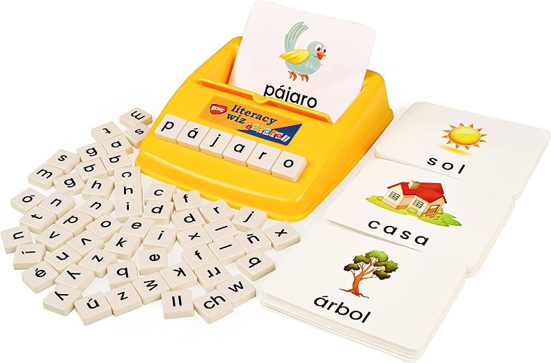Photo 1 of BOHS Spanish Literacy Wiz Fun Game - Espanol Lower Case 60 Flash Cards - Preschool Language Learning Educational Toys