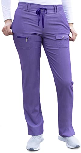 Photo 1 of Adar Pro Scrubs for Women - Skinny Leg Yoga Scrub Pants
Size: S