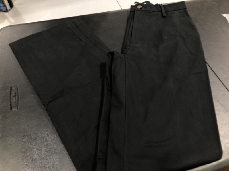 Photo 1 of AMAZON ESSENTIALS BLACK WORK PANTS SIZE 29 X 34