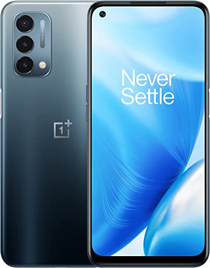 Photo 1 of OnePlus Nord N200 | 5G Unlocked Android Smartphone U.S Version | 6.49" Full HD+LCD Screen | 90Hz Smooth Display | Large 5000mAh Battery | Fast Charging | 64GB Storage | Triple Camera,Blue Quantum
