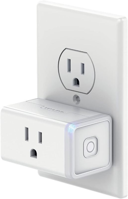 Photo 1 of Kasa Smart Plug Classic 15A, Smart Home Wi-Fi Outlet Works with Alexa & Google Home, No Hub Required, UL Certified, 2.4G WiFi Only, 1-Pack(HS105) , White
