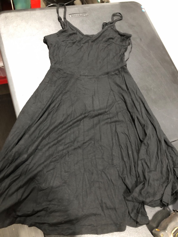 Photo 1 of BLACK FLOWY DRESS SIZE XS 