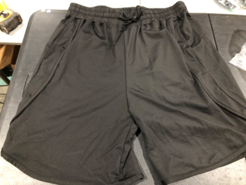 Photo 1 of BLACK BASKETBALL SHORTS SIZE XL 