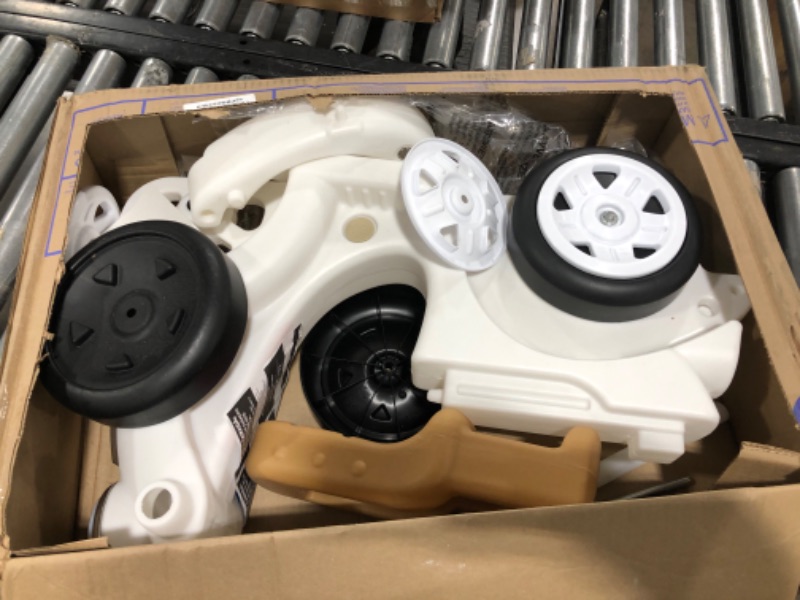 Photo 1 of Step2 Ride Along Scooter – Ride On Toy with Vintage-Style Design, Foot-to-Floor Toddler Scooter with Four Wheels for Extra Stability