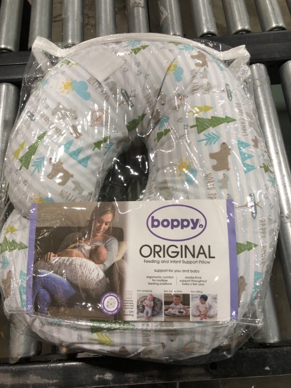 Photo 1 of boppy original nursing pillow happy camper