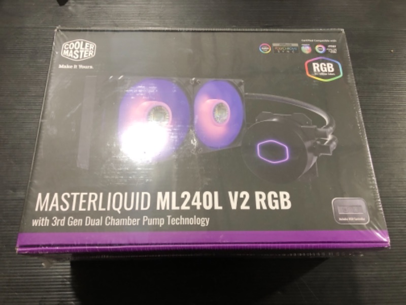 Photo 2 of Coolermaster MLWD24MA18PCR2 ML240L RGB V2 Graphics Card
