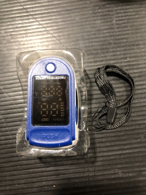 Photo 2 of Pulse Oximeter Sports and Aviation Finger-Unit Spot Check ,Blood Oxygen Saturation Monitor, Portable Digital Reading LED Display