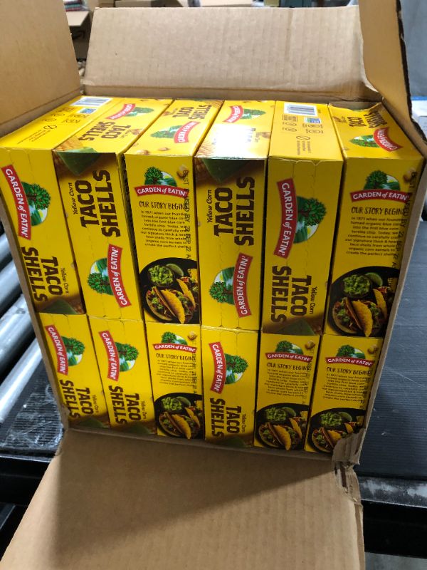 Photo 3 of 12 PACK - Garden of Eatin' Yellow Corn Taco Shells 12 Taco Shells (EXPIRED SEP 22
 22)
