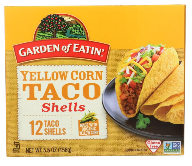 Photo 1 of 12 PACK - Garden of Eatin' Yellow Corn Taco Shells 12 Taco Shells (EXPIRED SEP 22
 22)
