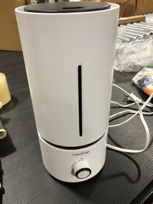 Photo 1 of raydrop Cool Mist Humidifiers for Babies, 1.70 L Quiet and Small Ultrasonic Humidifier for Bedroom Nightstand, Space Saving, Auto Shut Off - (0.45 Gallon, US 110 V)
