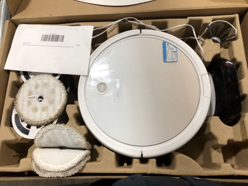 Photo 2 of BISSELL SpinWave Robot Pet, 2-in-1 Wet Mop and Dry Robot Vacuum, WiFi Connected with Structured Navigation, 3347
