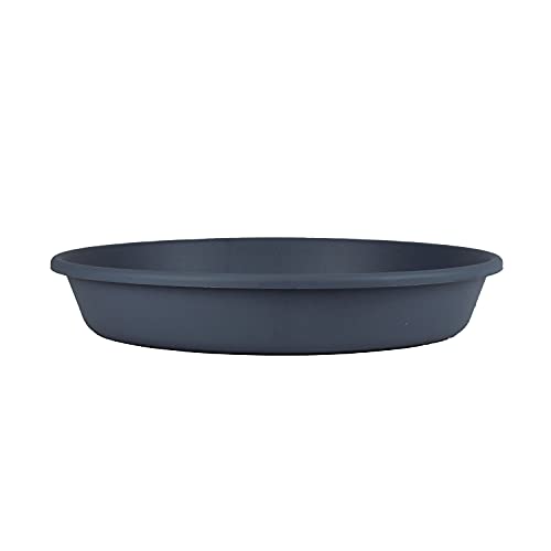 Photo 1 of 2 - The HC Companies SLI10000DE2C012LRCMN Classic Saucer, 10", Slate Blue
