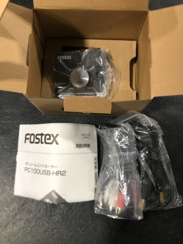 Photo 2 of Fostex High Resolution USB/DAC Desktop Volume Controller, 24-Bit, 96kHz (PC-100USB-HR-2)
OPEN FOR PHOTOS 