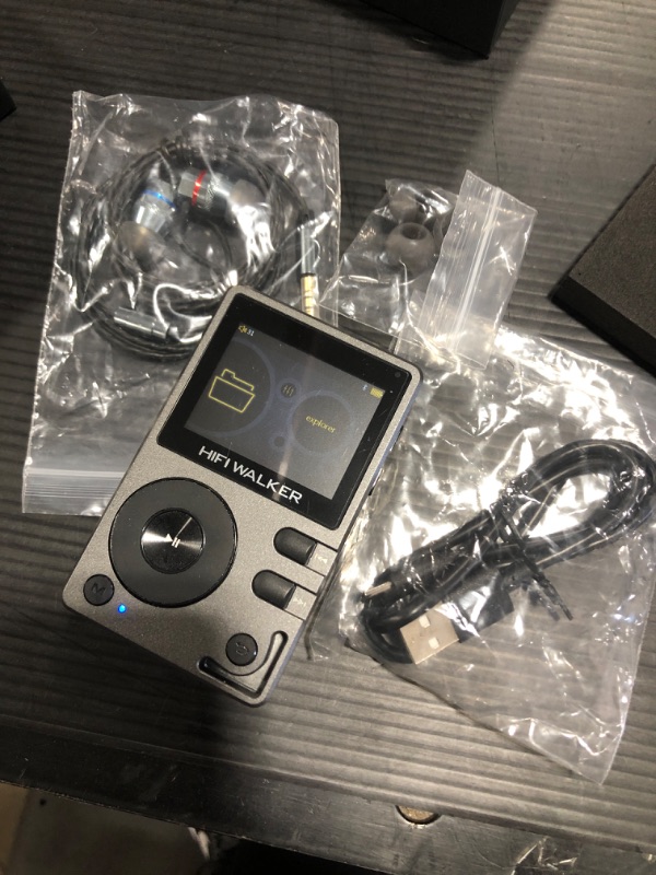 Photo 1 of HIFI WALKER H2, High Resolution Bluetooth MP3 Player, DSD DAC, Portable Digital Audio Music Player