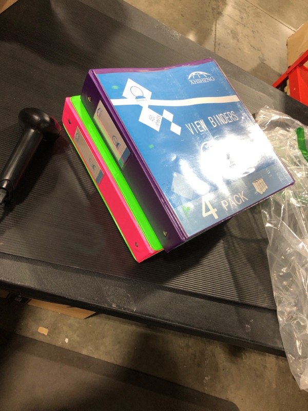 Photo 1 of 4Pack 2 Inch Round 3 Ring Binder View Binders with 2 Pockets