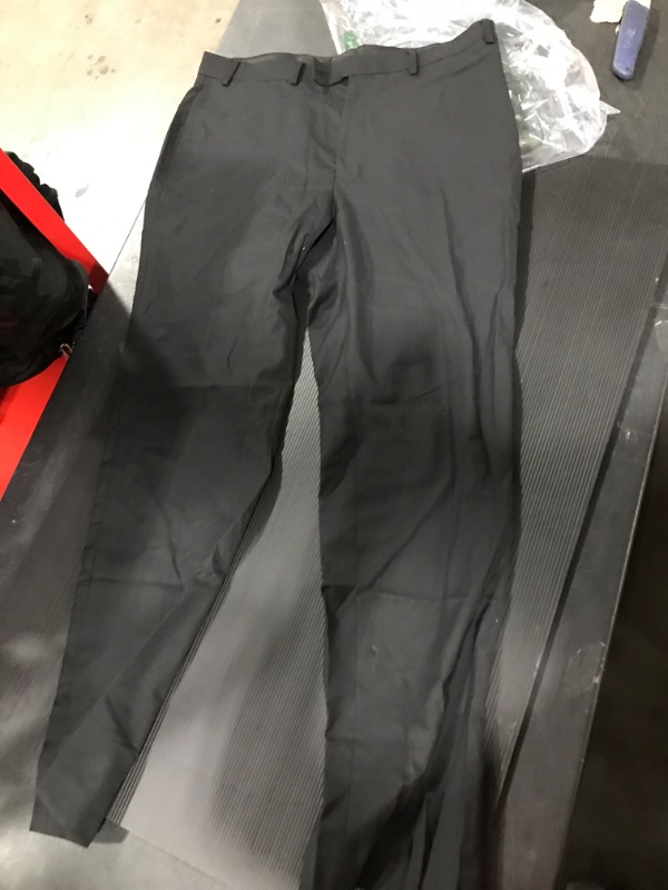 Photo 1 of 36/32 CALVIN KLEIN  BLACK DRESS PANTS SLIM FIT