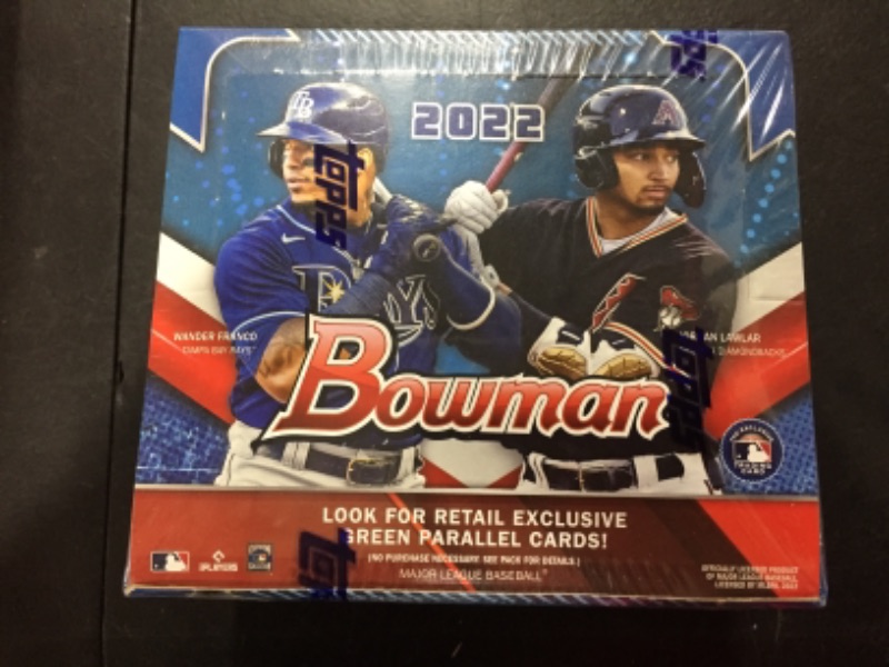 Photo 1 of 2022 Bowman Baseball Retail Display Box