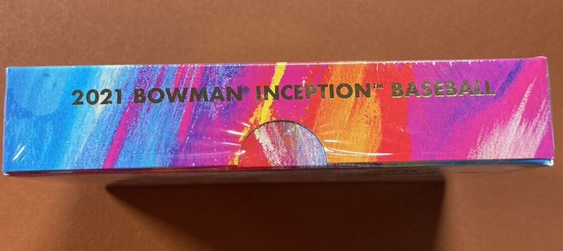 Photo 2 of 2021 Bowman Inception Baseball Factory Sealed 1 Pack Hobby Box