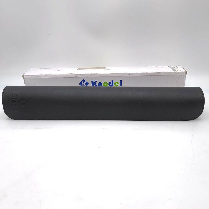 Photo 1 of  Knodel Dual Sided Desk Mat Mouse Pad Waterproof Black 31.5" x 15.7"