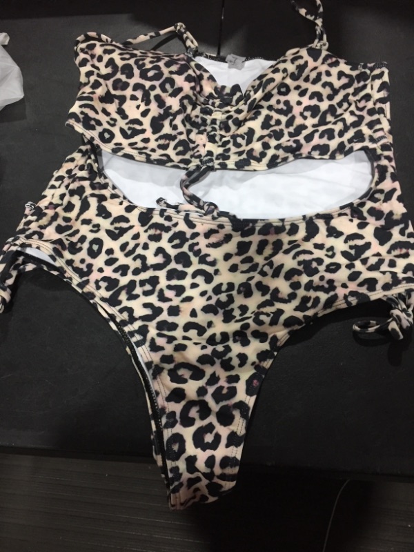 Photo 1 of Animal Print Swimsuit Size XL