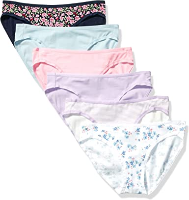 Photo 1 of Amazon Essentials Women's Cotton Bikini Brief Underwear ( Size XXL), Multipacks 