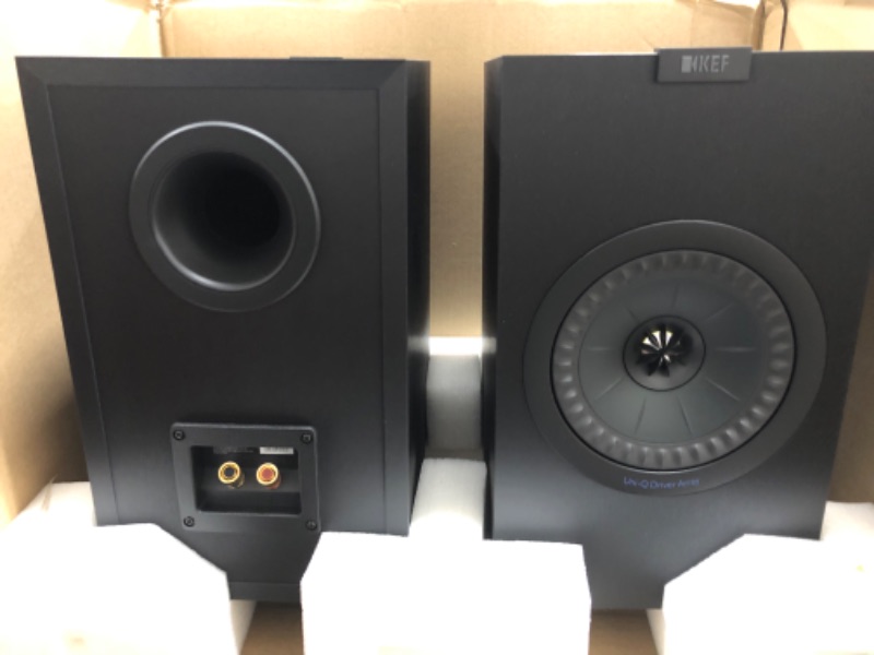 Photo 2 of KEF Q350 Bookshelf Speakers (Pair, Black)