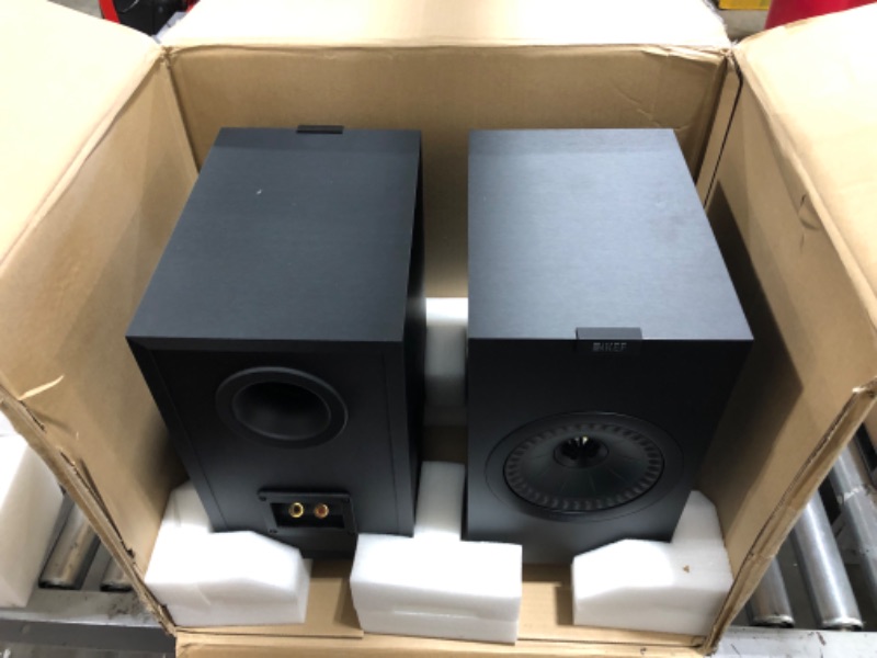 Photo 3 of KEF Q350 Bookshelf Speakers (Pair, Black)