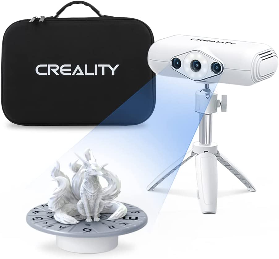 Photo 1 of Official Creality CR Scan Lizard 3D Scanner Kit, 0.05 MM Accuracy & 10 FPS scan Speed 3D Scanner for 3D Printing & Modeling, with Handheld/Turntable Modes Automatic Multi-Pose Alignment Automatic
