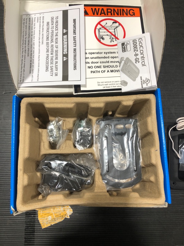 Photo 1 of GoControl GD00Z-8-GC: Z-Wave Plus S2 Security, Black, Small
