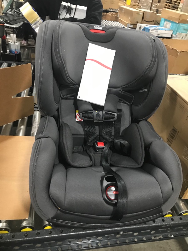 Photo 2 of Britax Boulevard ClickTight Convertible Car Seat, Cool N Dry Charcoal - Cooling & Moisture Wicking Fabric Boulevard Cool N Dry