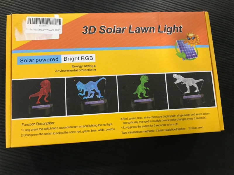 Photo 2 of 3D Solar Lawn Lights,Twosnails LED Outdoor Solar Lights Decorative 5 Colors Changing as Gifts for Kids Girls Boys, Beautiful Solar Flower Lights for Pathway Patio Yard Deck Walkway 