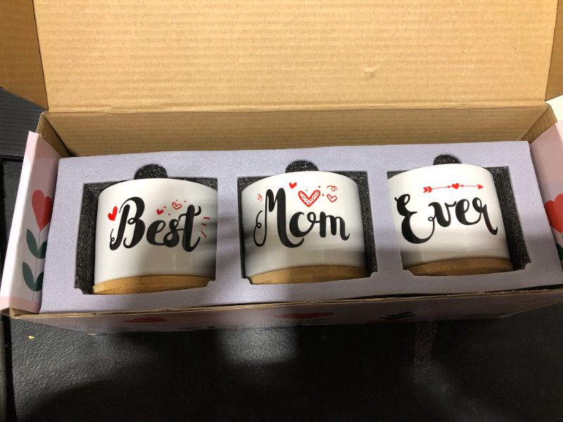 Photo 1 of best mom ever/ candle holders 