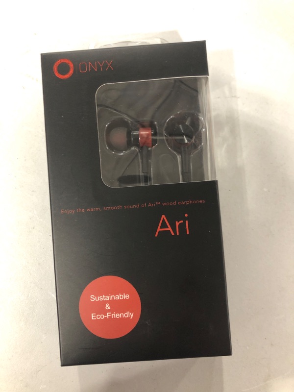 Photo 2 of Onyx Noise Cancelling in-Ear Headphones with Mic (Black)
