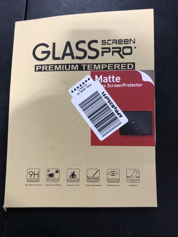 Photo 1 of Glass screen pro Premium Tempered Matte 