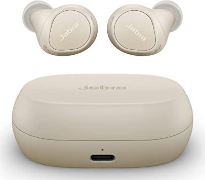 Photo 1 of Jabra Elite 7 Pro in Ear Bluetooth Earbuds - Adjustable Active Noise Cancellation True Wireless Buds in a Compact Design with Jabra MultiSensor Voice Technology for Clear Calls - Gold Beige
