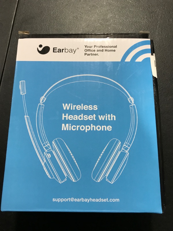 Photo 1 of Earbay Wireless Headset w/ Microphone 