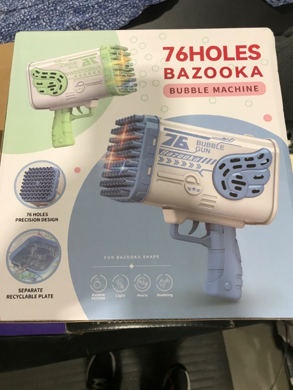 Photo 1 of 76 HOLES BAZOOKA BUBBLE MACHINE