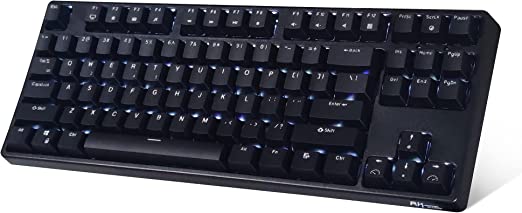 Photo 1 of RK ROYAL KLUDGE Mechanical Keyboard 87 Keys White LED Backlight Tenkeyless Gaming Keyboard, Wired/Wireless Bluetooth Keyboard Gaming/Office for iOS Android Windows MacOS and Linux RK987