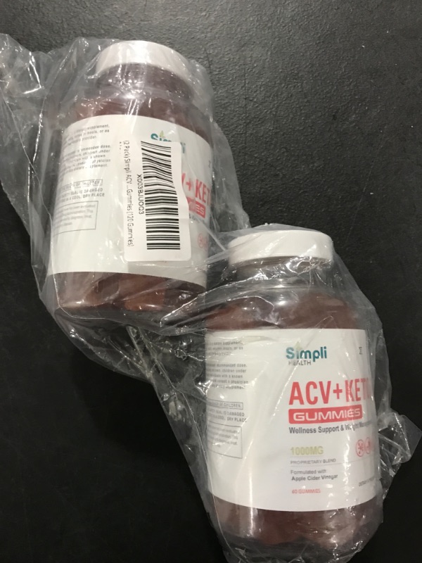 Photo 2 of (2 Pack) Simpli ACV Keto Gummies, Simpli Health ACV Keto Gummies, Simplihealth Simpliacv Heath ACV Keto Gummies, Simply Acc Gummies (120 Gummies)
