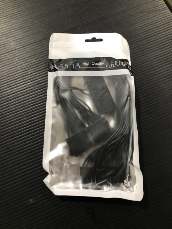 Photo 1 of Adaptermvp Dual PSU Power Supply Extension Cable for ATX Motherboard,Full Copper 24pin Chassis Power Start line,24 pin to 24(20+4) pin,1ft/30cm
